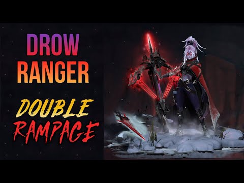 Dota 2: Drow Ranger Double Rampage