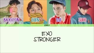 EXO - Stronger [Eng/Rom/Han] Picture + Color Coded Lyrics