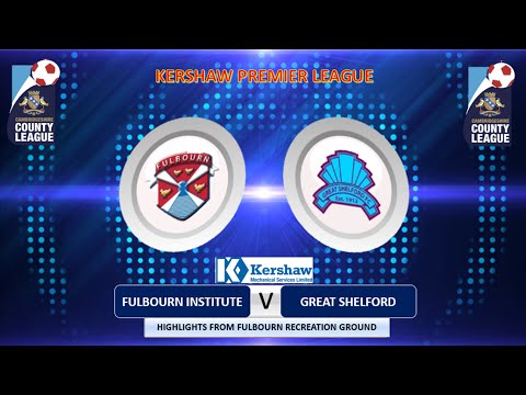 Fulbourn Institute v Great Shelford - Kershaw Premier League