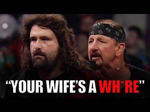 10 Unhinged Wrestling Promos That Went Completely Off the Rails