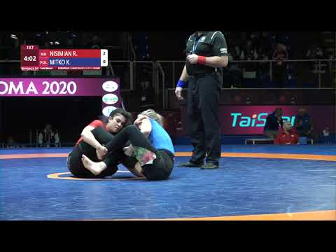 GOLD Women's GP No-Gi - 71 kg: R. NISIMIAN (ISR) v. K. MITKO (POL)