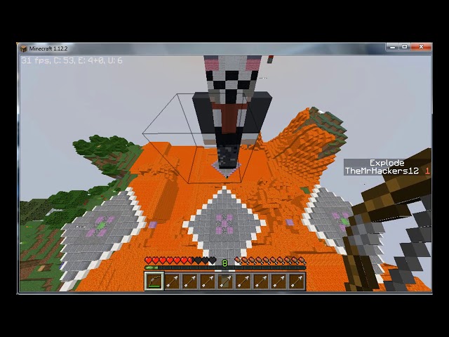 Anonymous boss battle Minecraft Map