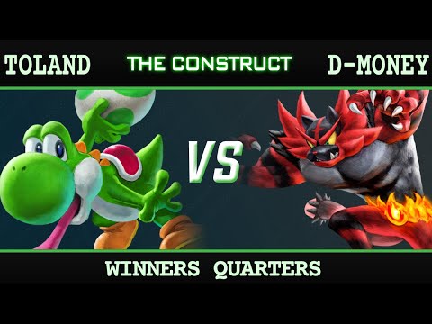 Toland (Yoshi) vs D-Money (Incineroar) - Construct 185 Winners Quarters
