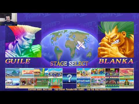 Ultra Street Fighter 2 MP: March 18, 2018 pt6 - Blanka and Gief gameplay