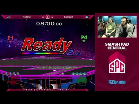 SPC 91 Losers Quarters - Yingling (Falco) vs Sherbert (Peach)