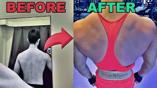 [筋トレ] "190cm"でもできた!!背中の厚みを作る種目3選