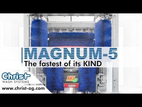 MAGNUM-5 - with sill brush | #ChristWashSystems