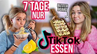 7 Tage nur Tiktok Trends essen 😍 7 Tage nur Tiktok Trends essen 😍