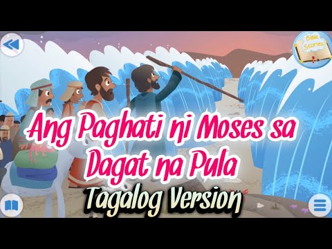 Ang Paghati ni Moses sa Dagat na Pula | Bible Story for Kids | Tagalog Version