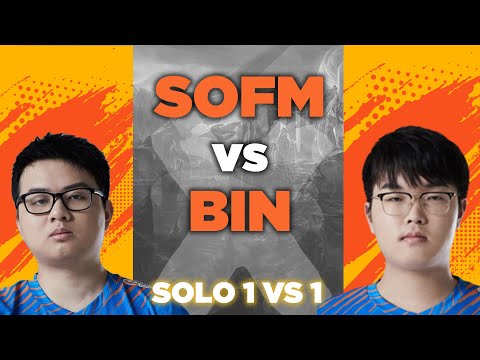 [ 1 vs 1 ] SOFM vs BIN - KÈO KỸ NĂNG CỰC CAO - GWEN VS RENEKTON | SOFM