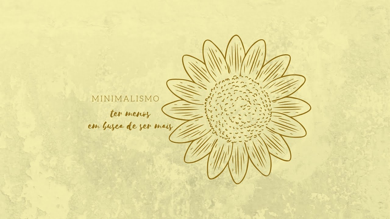 Documentário audiovisual - O minimalismo como alternativa na sociedade de consumo