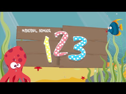 Belajar Nombor 1-10 (1 tahun +) Bahasa malaysia Kanak-kanak, belajar, beginner