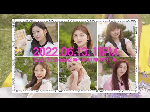 Thumbnail of the video: 1,2,3 IVE 2 TEASER