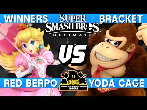 Smash Ultimate - red berpo (Peach) vs Yoda Cage (DK) - CNB 171 Winners Bracket