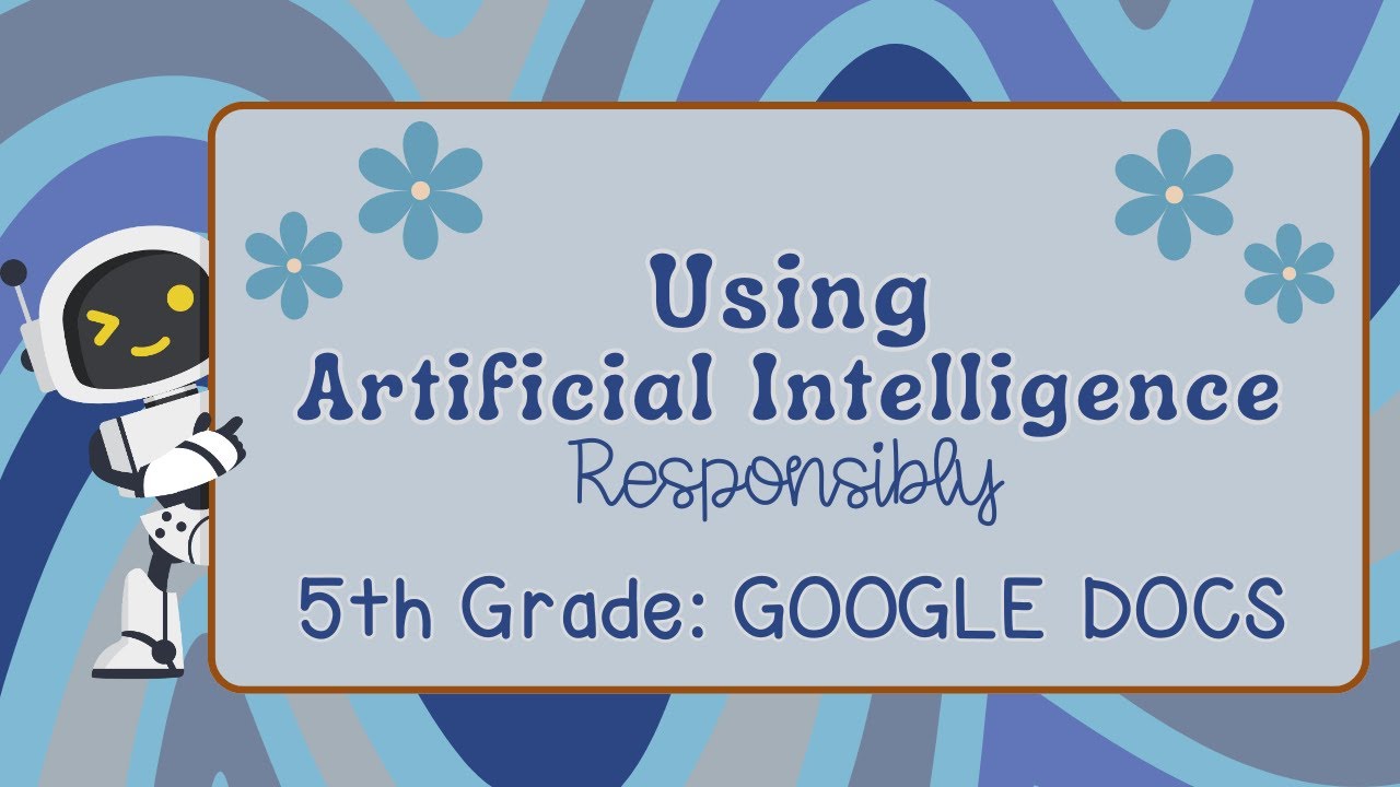 📚 AI Responsibility in Google Docs: Formatting Lesson for Kids | Upper Elementary🖋️