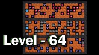 Diamond mine level 64 collected all 30 diamonds