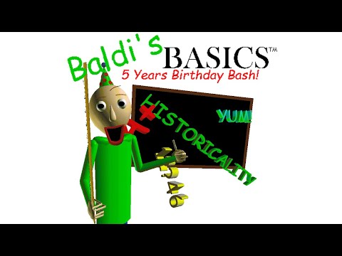 Potentially Educational - Baldi's Basics 5 Years Birthday Bash!