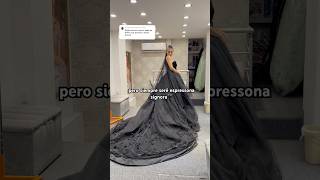 El vestido de novia NEGRO más hermoso 😭🖤 #vestido #novia #bride #vestidonegro #weddingdress