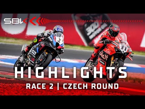 FULL HIGHLIGHTS: Race 2 at Most 👀🤏  | 2025 #CzechWorldSBK 🇨🇿