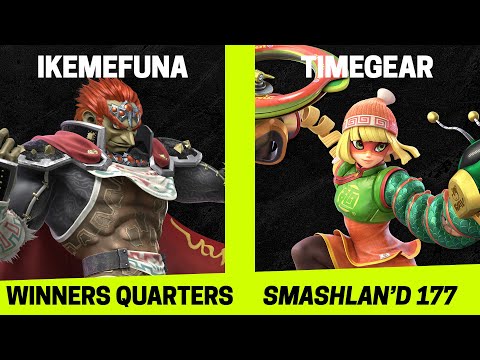 SmashLAN'd 177 Winners Quarters - Ikemefuna vs TimeGear - SSBU Smash Ultimate Tournament