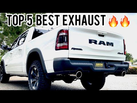 TOP 5 BEST EXHAUST SYSTEMS FOR YOUR RAM 1500 5.7L HEMI