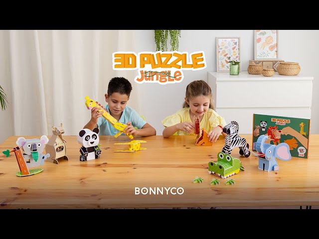 Vídeo relacionado con BONNYCO Puzzle XXL Mapa Mundi Niños con 70 Piezas Grandes. Rompecabezas Redondo con Animales, 58 x 58 cm, 15 Tarjetas, 4 Figuras y Guía. Juegos Educativos, Regalos, Juguetes Niños 4 Años