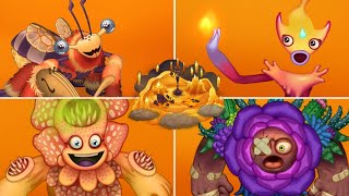 Fire Haven - All Monsters Sounds and Animations - Full Song | My Singing Monsters
