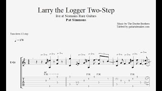 Pat Simmons - Larry the Logger Two-Step TAB (live at Norman&#39;s rare Guitars)