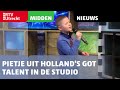 pietje 9 uit holland s got talent in de studio van rtv utrecht rtv utrecht