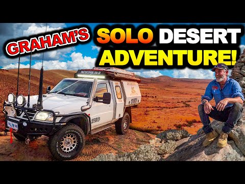 GRAHAM'S GU IS BACK! The Camping/4WDing hotspot we've NEVER FILMED! Solo Camping Flinders Ranges