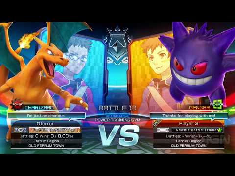 Charizard vs Gengar Pokken Tournament