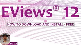 EViews 12 (2024) - How to Free Student Copy Download and Install - EViews 12 Student Edition