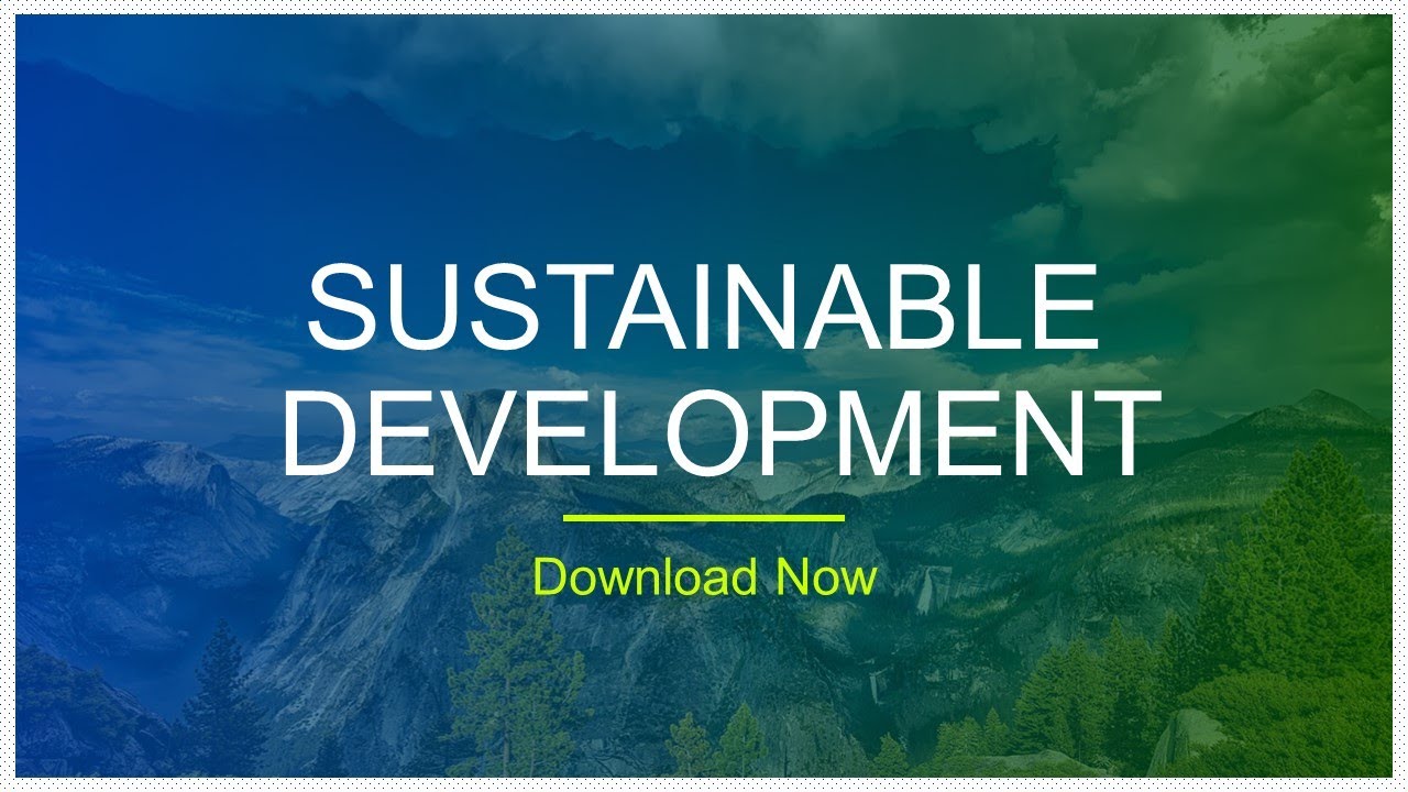 Sustainable Development - Class 10 Project 2022 -Sustainable Development Free Editable PDF