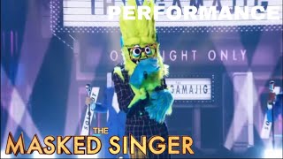 Thingamajig sings “Ain’t Too Proud To Beg” by The Temptations | The Masked Singer | Season 2