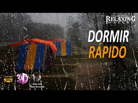 COMO DORMIR RAPIDO 2 MINUTOS | SOM DE CHUVA PARA DORMIR TRANQUILO | SOM DE CHUVA PARA DORMIR RAPIDO