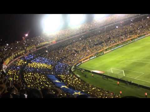 "Recibimiento final tigres vs america" Barra: Libres y Lokos &bull; Club: Tigres