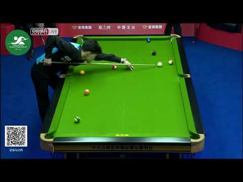 A Javaheri (IRI) VS Temuujin Enkhbold (MGL) - Int'l Mens Qual - 2019 CBSA Chinese Pool World Champ