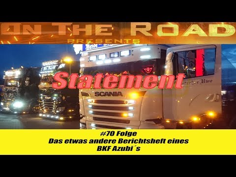 #70 Folge Das etwas andere Berichtsheft eines BKF Azubi´s  Statement