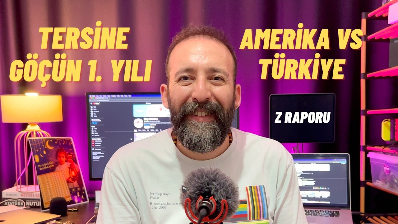 Tersine Göçün 1. Yılı | Amerika vs Türkiye | Z Raporu