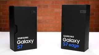 Samsung Galaxy S7 and Galaxy S7 Edge Unboxing