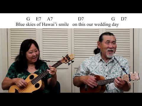 Hawaiian Wedding Song - Andy Williams - Ukulele Play Along - Lyrics And Chords On Screen