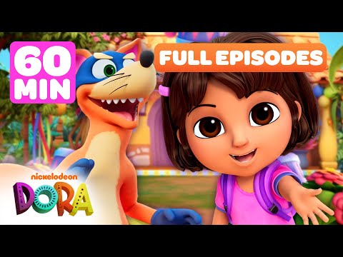 Dora Para o Swiper! 🦊 MARATONA DE EPISÓDIOS COMPLETOS 💥 60 Minutos | Dora e Amigos