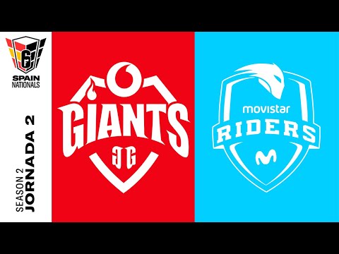 R6 Spain Nationals S2 - Jornada 2 - Movistar Riders vs Vodafone Giants #R6SpainNationals
