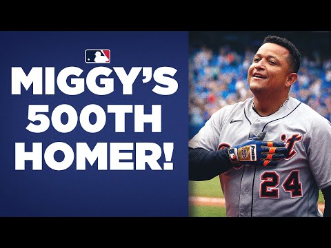 500!!! Miguel Cabrera hits 500th home run of career!!