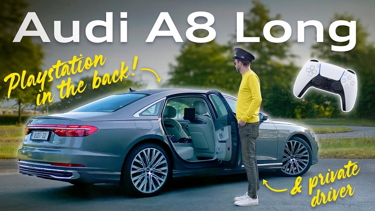 Being driven: Audi A8 LONG! ✨