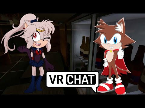 Sailor Peace Comforts a Drunk Mike the Cat (plus FNF-Style Rap Battles) - VRChat