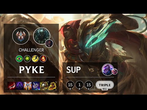 Pyke Support vs Taric - BR Challenger Patch 10.16