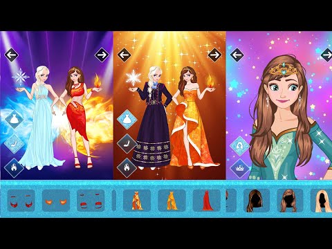 Icy or Fire dress up game - Android App - Free Download