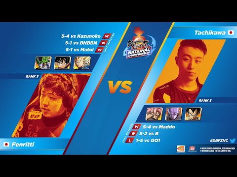 FENRITTI vs TACHIKAWA - FT5 | Liga Nacional - Japón - Semana 4 | Dragon Ball FighterZ