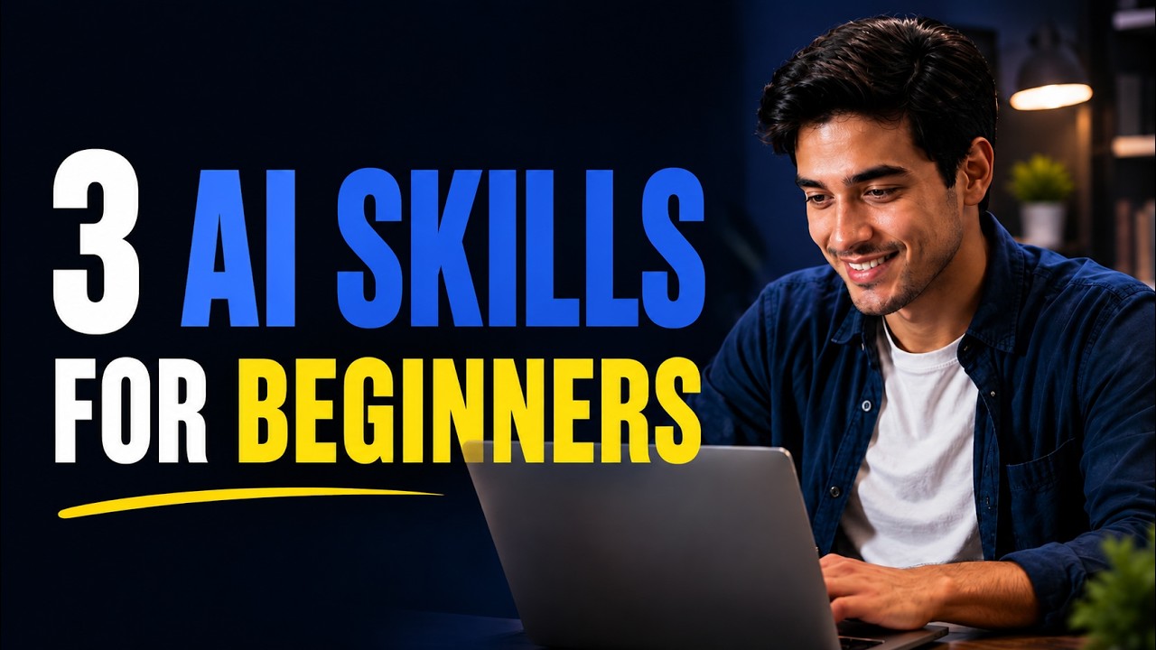 3 AI Skills Every Beginner Should Learn in 2026